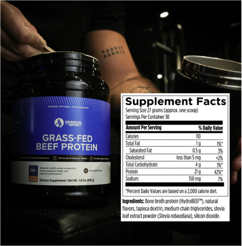 Grass-Fed Beef Protein