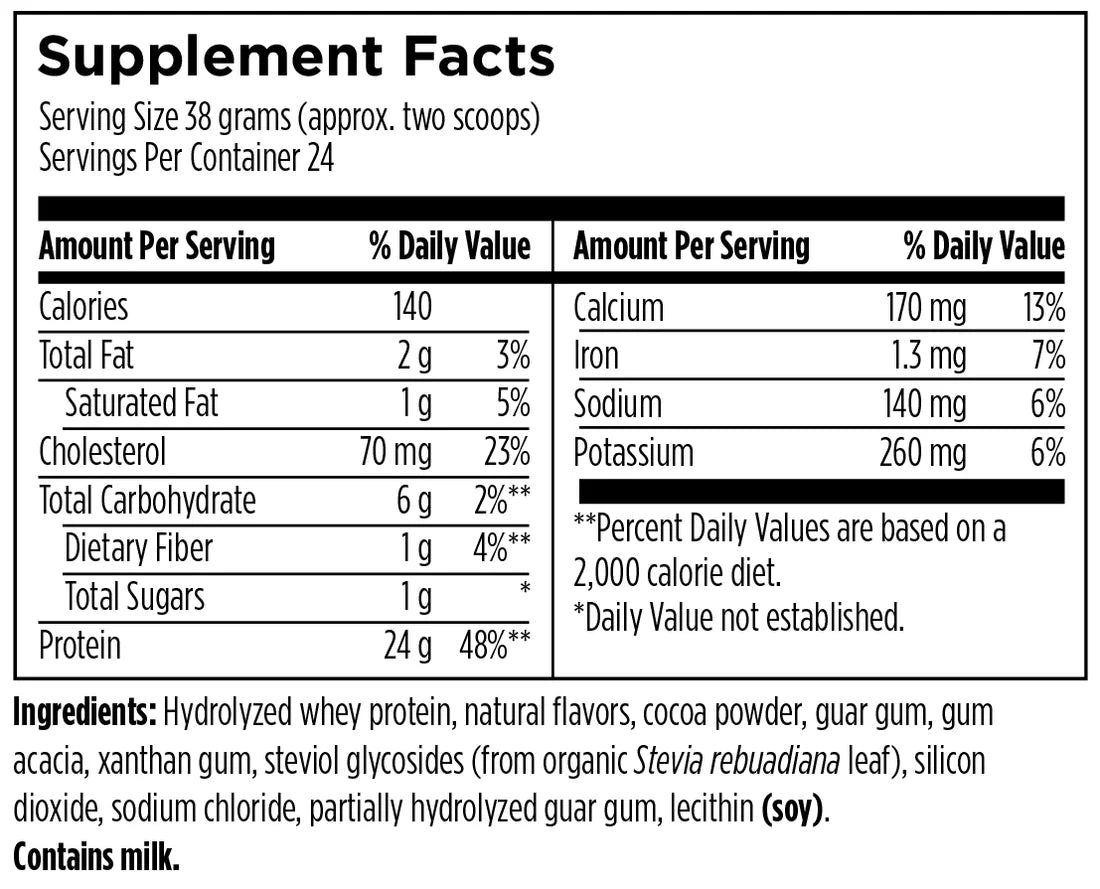 Hydrolyzed Iso-Whey Protein