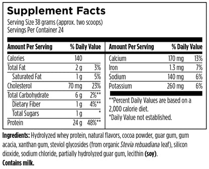 Hydrolyzed Iso-Whey Protein