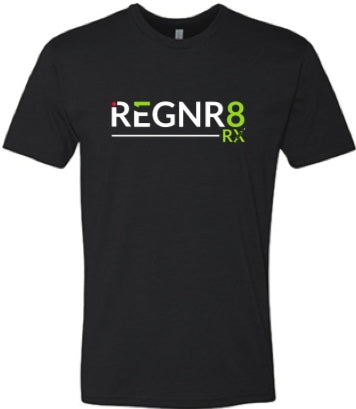 REGNR8RX Next Level 60/40 Crew T-Shirt - Black