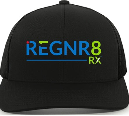 REGNR8RX Richardson 112 Trucker Hats Black/Black