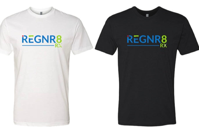 REGNR8RX Next Level 60/40 Crew T-Shirt - Classic Logo